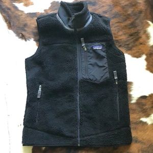 Patagonia Retro-Pile Fleece Vest Black Small